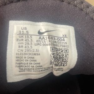 Nike zoom used good condition size 11.5 us